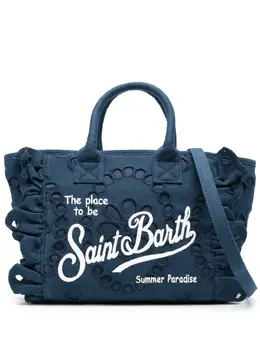 MC2 Saint Barth: Синяя сумка-шоппер 