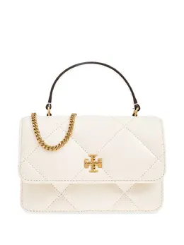 Tory Burch: Белая сумка-шоппер  Kira