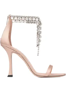 Jimmy Choo: Бежевые сандалии 
