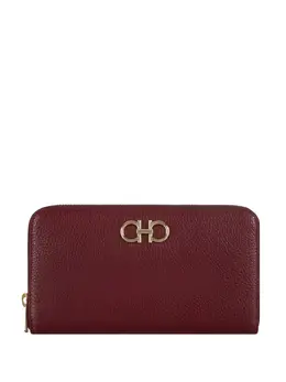 Ferragamo: Красный кошелёк  Gancini