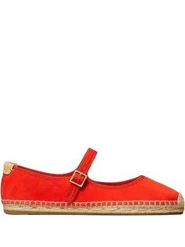Tory Burch: Красные мокасины 
