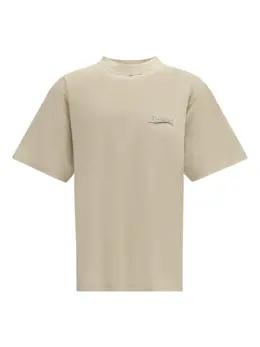 Balenciaga: Хлопковая футболка 