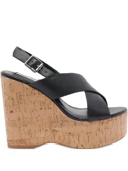 Steve Madden: Чёрные сандалии 