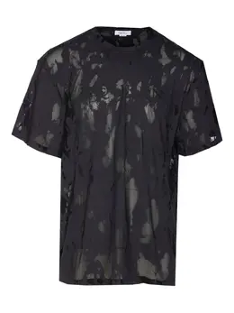 Alexander McQueen: Жаккардовая футболка 