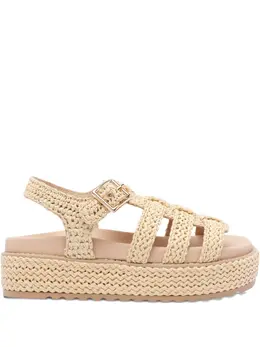 Steve Madden: Бежевые сандалии 