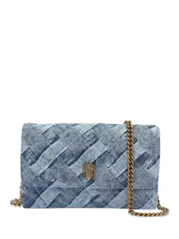 Kurt Geiger London: Голубая сумка 