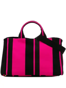 Prada Pre-Owned: Сумка в полоску 