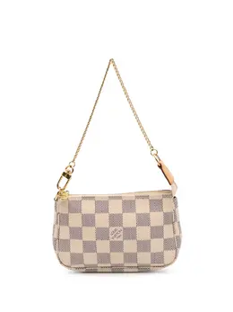 Louis Vuitton Pre-Owned: Белая сумка 