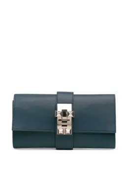 Hermès Pre-Owned: Голубой клатч 