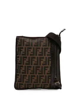 Fendi Pre-Owned: Коричневая сумка через плечо 