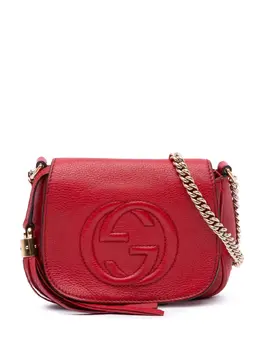 Gucci Pre-Owned: Красная сумка через плечо 