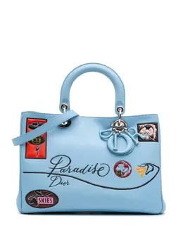 Christian Dior Pre-Owned: Голубая сумка 