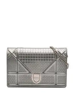 Christian Dior Pre-Owned: Серебристый кошелёк 