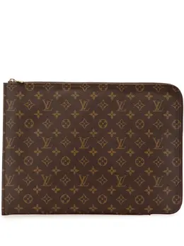 Louis Vuitton Pre-Owned: Коричневая сумка 
