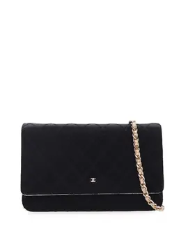 CHANEL Pre-Owned: Двухцветный кошелёк 