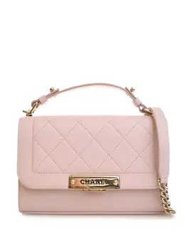 CHANEL Pre-Owned: Розовая сумка 