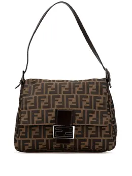 Fendi Pre-Owned: Коричневая сумка 