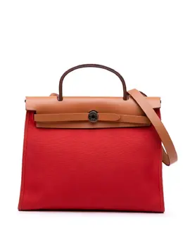 Hermès Pre-Owned: Оранжевая сумка 