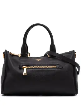 Prada Pre-Owned: Кожаный топ 