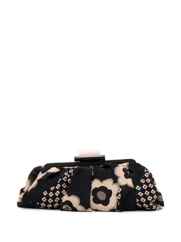 CHANEL Pre-Owned: Коричневый клатч 