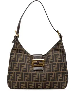 Fendi Pre-Owned: Коричневая сумка 