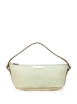 Gucci Pre-Owned: Зелёная сумка 