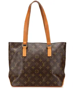 Louis Vuitton Pre-Owned: Коричневая сумка-шоппер 