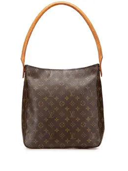 Louis Vuitton Pre-Owned: Коричневая сумка 