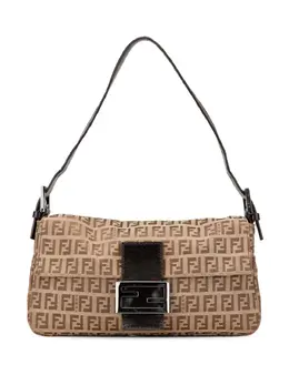 Fendi Pre-Owned: Коричневая сумка 