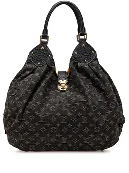 Louis Vuitton Pre-Owned: Чёрная сумка 