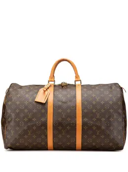 Louis Vuitton Pre-Owned: Коричневая сумка 
