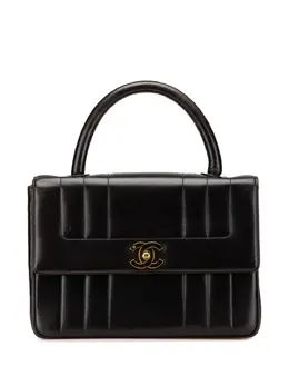 CHANEL Pre-Owned: Чёрная сумка на руку 