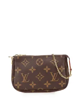 Louis Vuitton Pre-Owned: Коричневая сумка 
