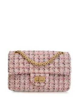 CHANEL Pre-Owned: Розовая сумка через плечо 