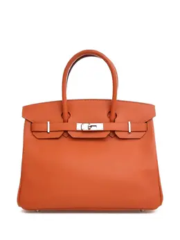 Hermès Pre-Owned: Оранжевая сумка 