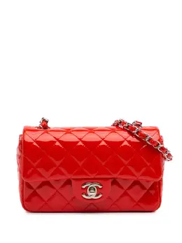 CHANEL Pre-Owned: Красная сумка через плечо 