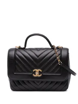 CHANEL Pre-Owned: Чёрная сумка 