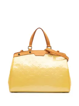 Louis Vuitton Pre-Owned: Жёлтая сумка 