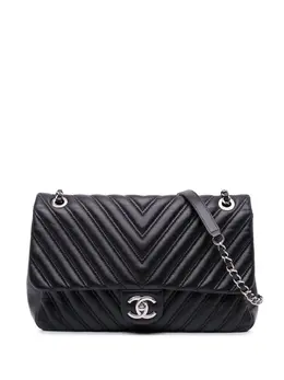 CHANEL Pre-Owned: Чёрная сумка 