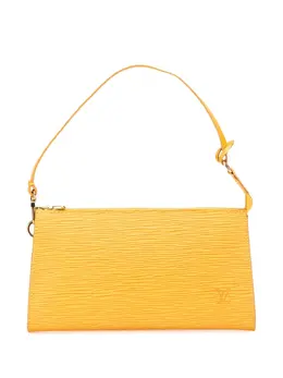 Louis Vuitton Pre-Owned: Жёлтая сумка 