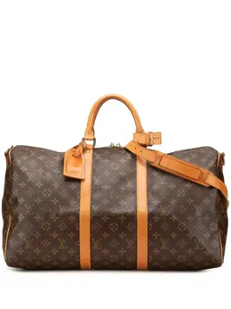 Louis Vuitton Pre-Owned: Коричневая сумка 