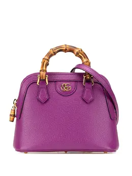Gucci Pre-Owned: Фиолетовая сумка 