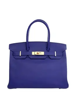 Hermès Pre-Owned: Голубая сумка 