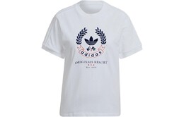 Adidas Originals: Белая футболка 