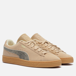 Puma: Бежевые кроссовки  Suede