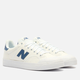 New Balance: Белые кеды 
