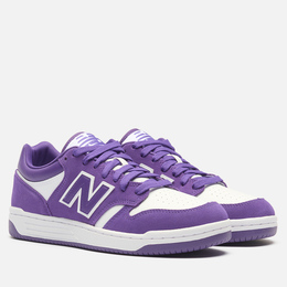 New Balance: Фиолетовые кроссовки 