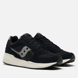 Saucony: Чёрные кроссовки 