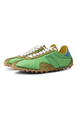Maison Margiela: Зелёные кроссовки 