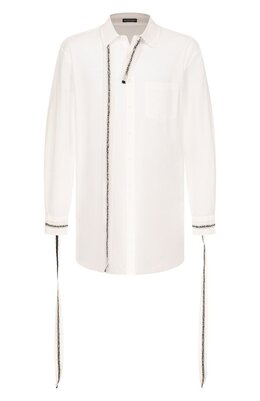 Ann Demeulemeester: Хлопковая рубашка 